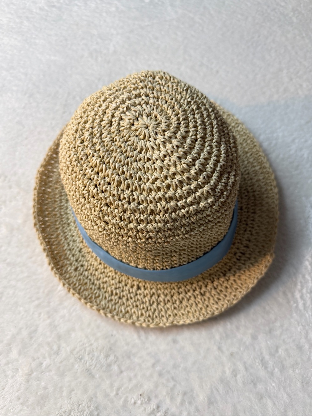 Dolce & Gabana women’s Straw Sun Hat with Blue Band - Picture 3 of 13
